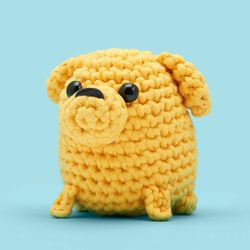 New THE WOOBLES, BUSTER THE LABRADOR, DOG CROCHET KIT FOR BEGINNERS