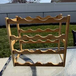 Wooden Wine Rack