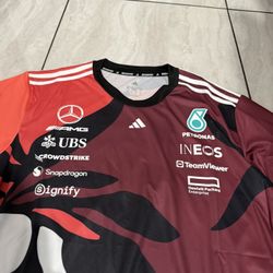 F1 Mercedes Adidas Miami 2025 Jersey