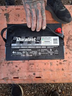 Duràlast platinum agm tech.