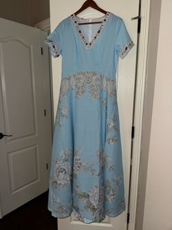 New Women’s Light Blue Dress size M