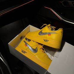 Nike Off White Air Force ICA Lemonade