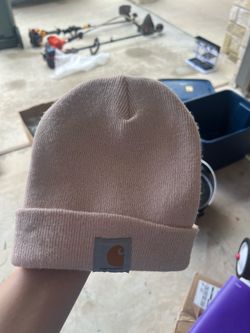 Pink Carhartt Beanie