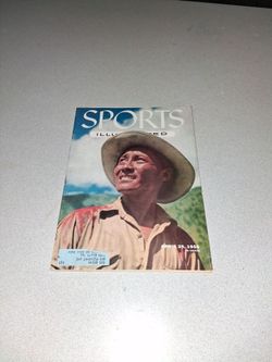 VINTAGE APRIL 25, 1955 SPORTS ILLUSTRATED MAGAZINE