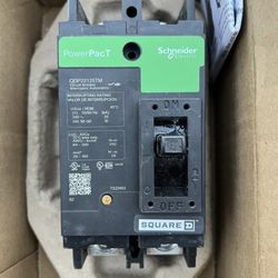 Square D QDP22125TM 2-Pole 125A Circuit Breaker - NEW