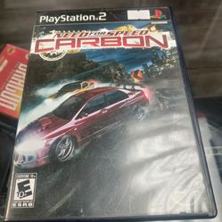 Need For Speed Carbon PS2 