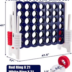 Giant Connect4 Connect Four Yard Games Outdoor Beach Camping