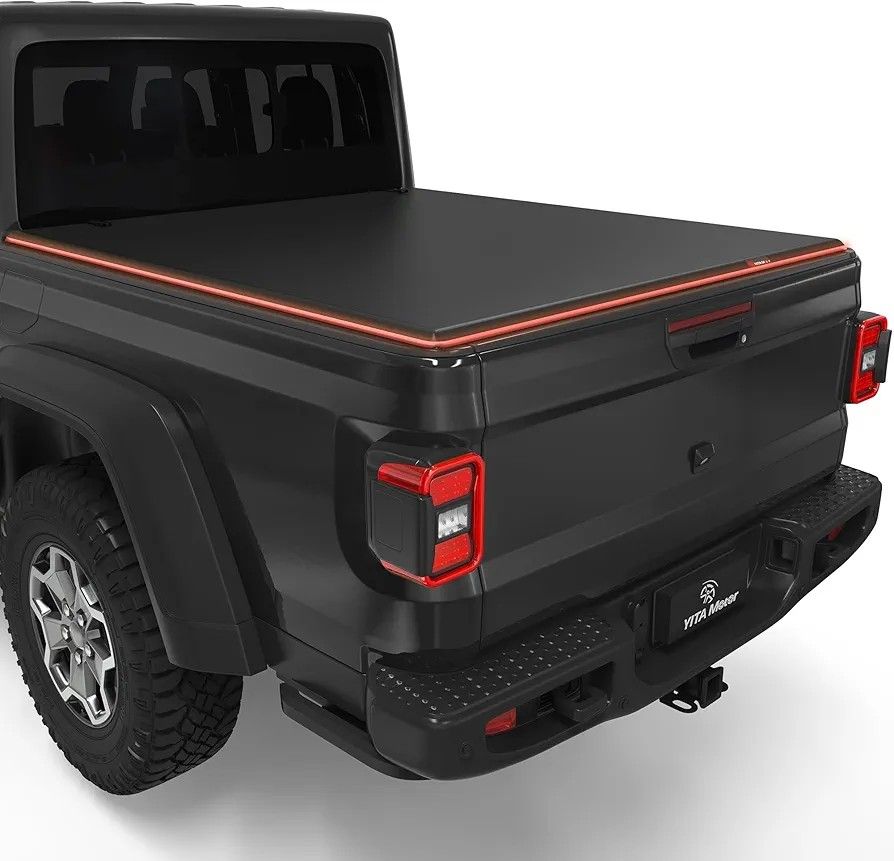 YITAMOTOR Soft Tri-fold Truck Bed Tonneau Cover
