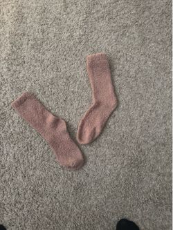 Women’s Brown Fuzzy Sherpa-Lined Cozy Socks | Plush Warm Lounge Slipper Socks