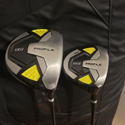 Wilson Profile SGi Driver And Fairway 5 Wood, Teen Flex 