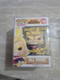 Signed funko pop