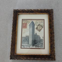 Framed NY Picture 