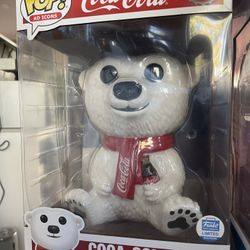 Coca Cola Polar Bear 10 inch Funko