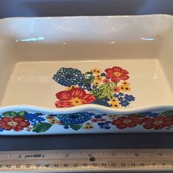 Pioneer Woman Ceramic Baker Dish
