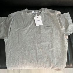 Off-White Gray Tee