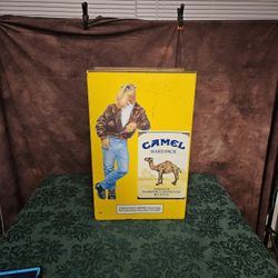Camel Advertising Metal Four Sided Bin