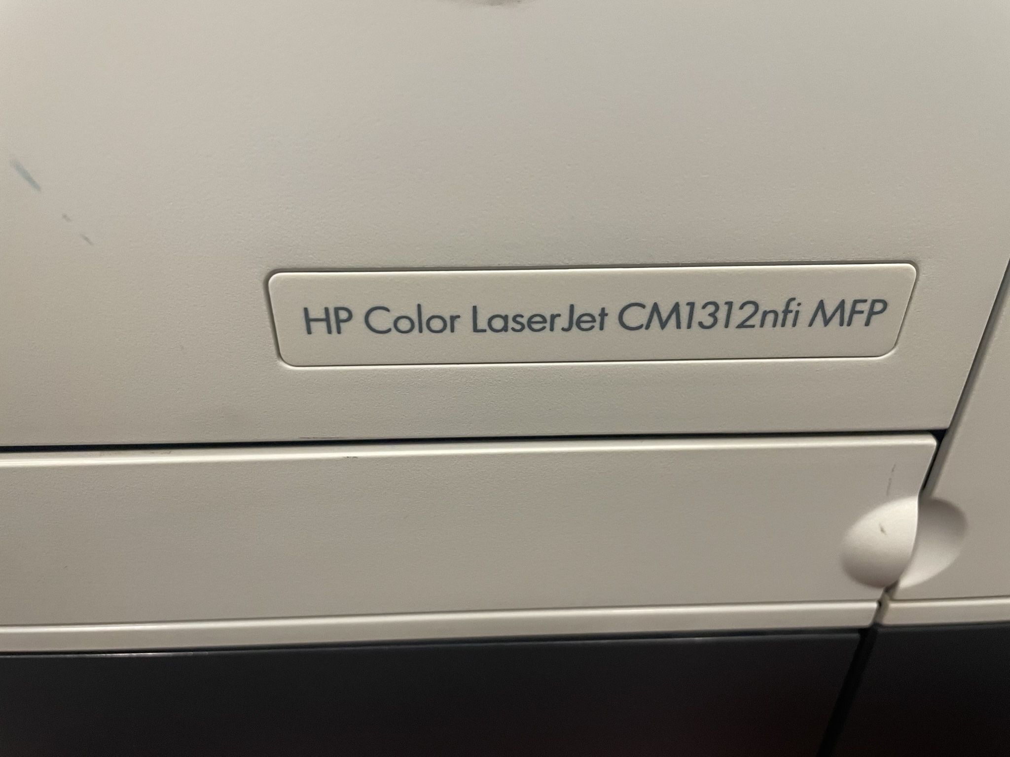 HP Color Laser Printer CM1312 nfi MPF