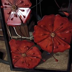 Wall Art Metal Flowers