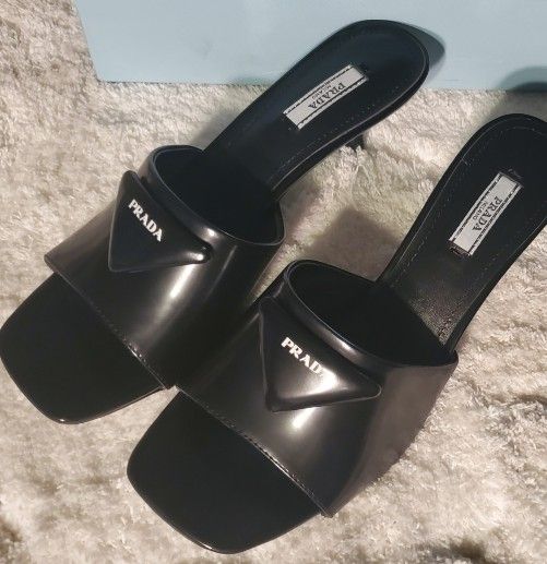 Prada kitty heels
