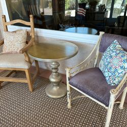 Eclectic Table And Chair Set