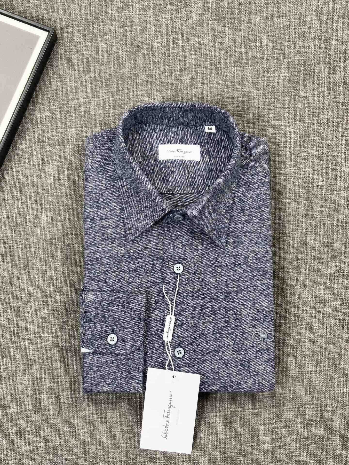 Ferragamo Men’s Shirt 2025 New
