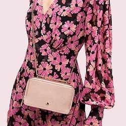 Kate Spade Rosegold Crossbody / Shoulder Purse