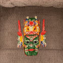 Decorative mask for wall art