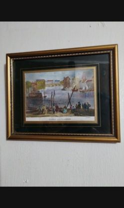 WHITE CLIFF ARTWORK - GALWAY - NAUTICAL 7.5"×5.5"