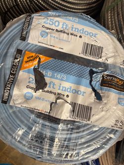 New Romex wire 14/3