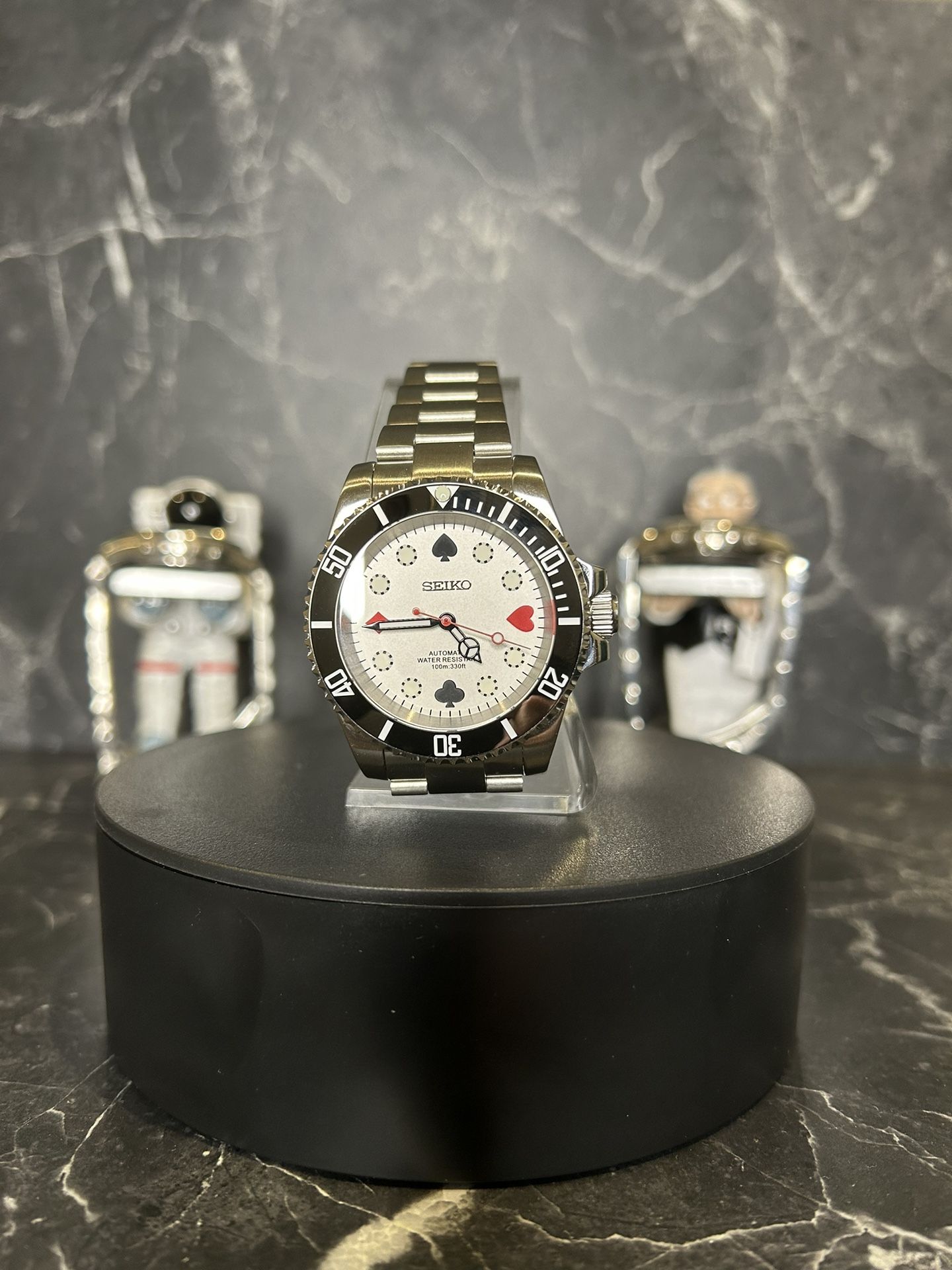 40mm Poker Chip Dial Seiko Mod