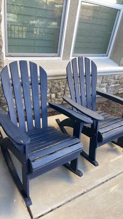 Adirondack chairs