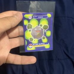 2025 POKEMON KANTO & JOHTO FH Sticker #109 KOFFING Peru Edition