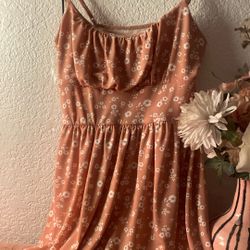 Pink / Blush Soft Floral Dress