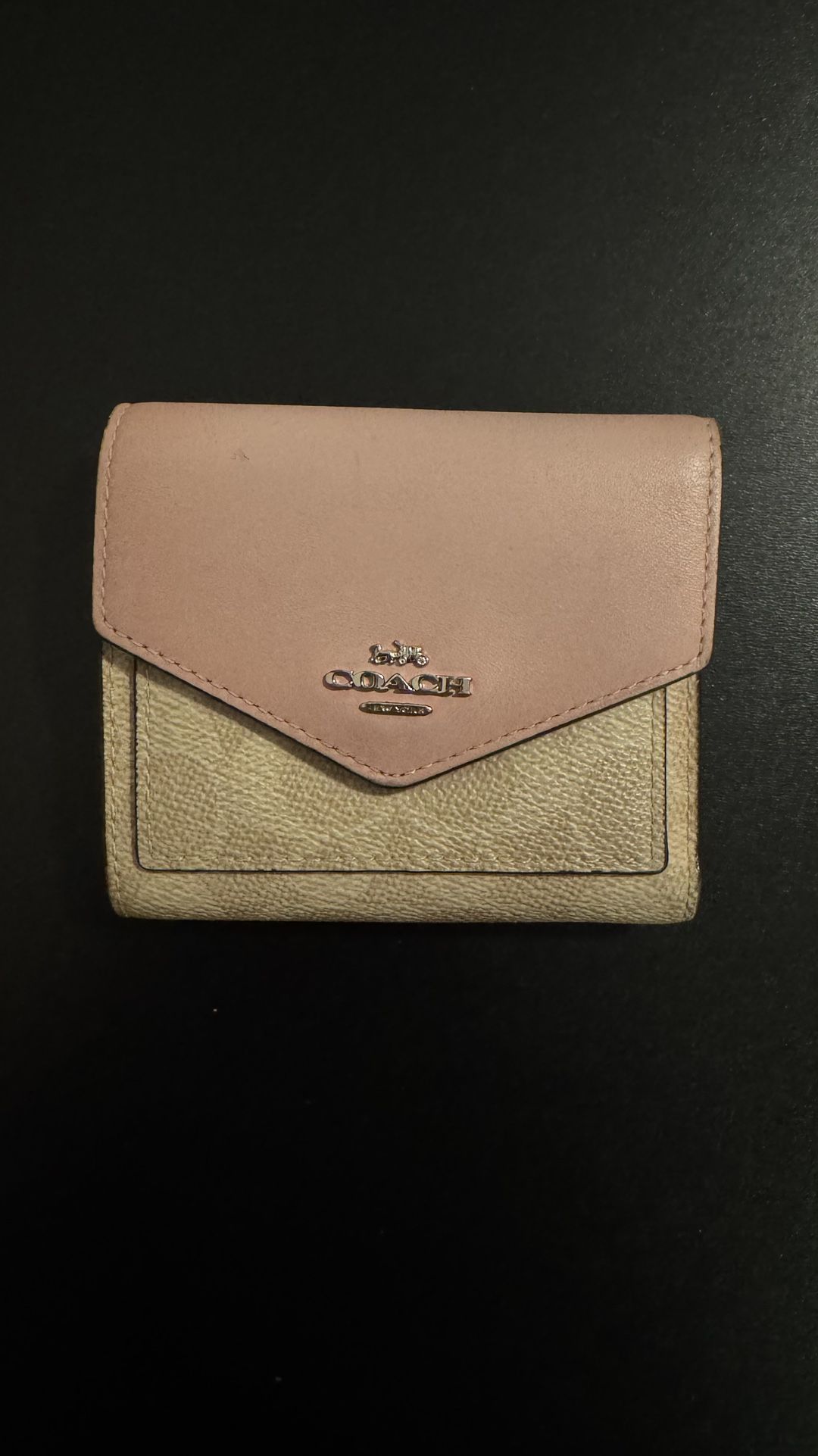 Coach Tri-fold Wallet with coin pouch