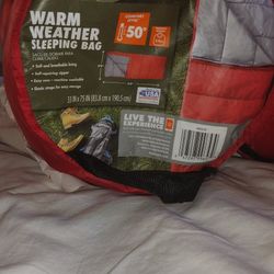 Warm Weather Sleeping Bags 2 Of Them