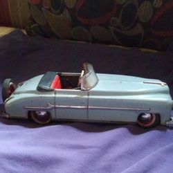 1950's Antique Pakard Windup Tin Car