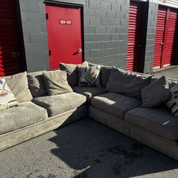  Room And Board Gray 3 Piece L Shaped Sectional*FREE delivery 🚚 