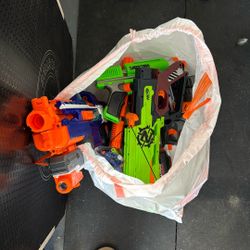 Bag Of Nerf Guns