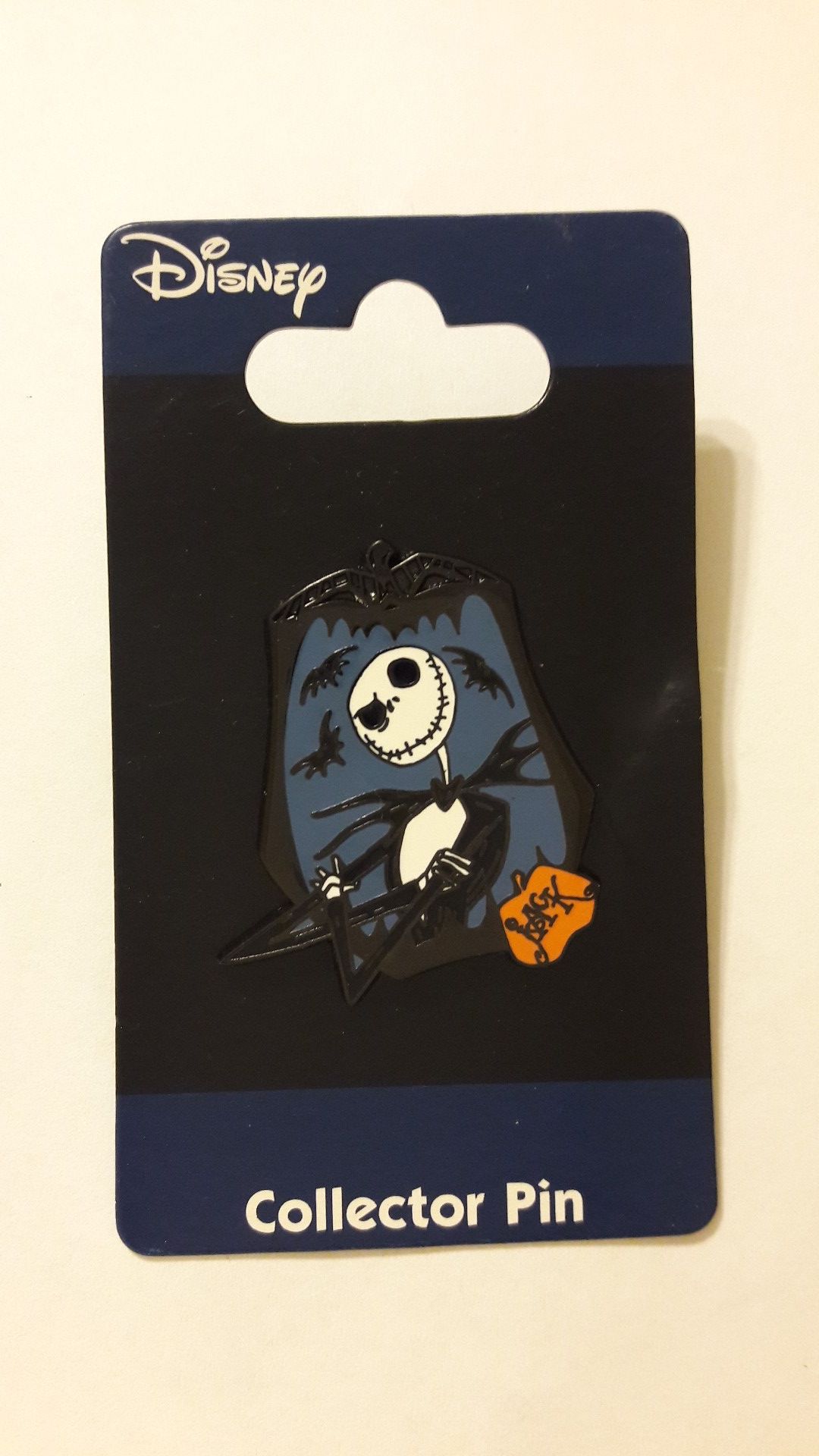 Nightmare before Christmas Jack Jerry Leigh pin MINT on card