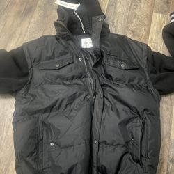 Black Winter Coat 