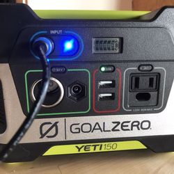 Yeti Goal Zero 150 Portable Power Generator 