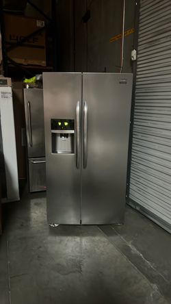 Side by refrigerator