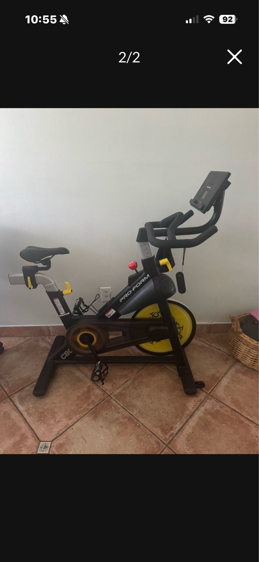 Stationary bike