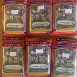 2021 Panini Prizm NFL Football Cello Pack Brand New Factory Sealed