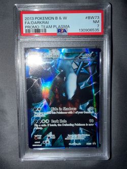 Pokemon Darkrai BW73 Team Plasma PSA 7 $1500
