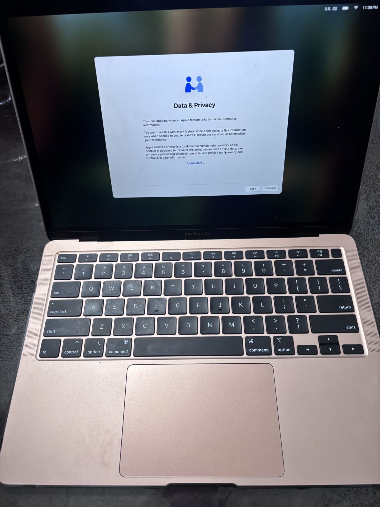 Apple MacBook Air 13 In Gold