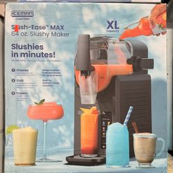 ICEMAN Slush-Ease MAX 64oz Slushy Maker Brand New In Box 