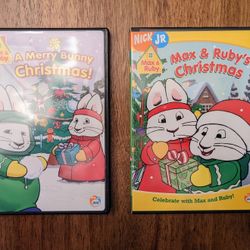 Lot of 2 Max & Ruby Christmas DVDs
