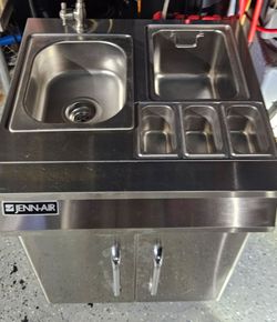 Jenn-Air Stainless Steel Bar Sink Station