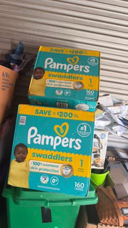 Size 1 pampers has 160